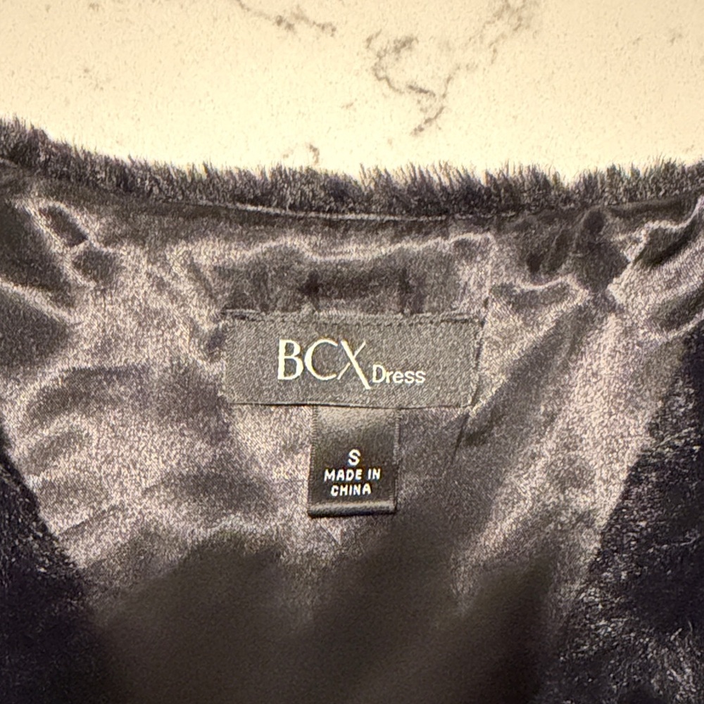 BCX Women's Black Faux Fur Bolero - Picture 2 of 5